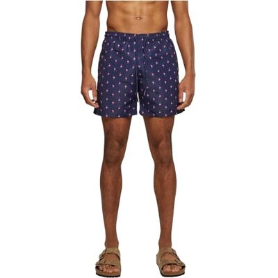 Urban Classics Bañador Hombre Bermudas Cortos, Shorts de Baño para Natación, Secado Rápido para Vacaciones, Color: flamingo, Talla: XXL Urban Classics Bañador Hombre Bermudas Cortos, Shorts de Baño para Natación, Secado Rápido para Vacaciones, Color: flamingo, Talla: XXL