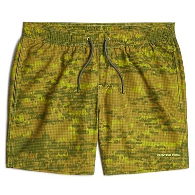 G-STAR Dirik Graphic Swimshort Bañador para Hombre, Multicolor Bright Chartreuse Shadow Camo , S G-STAR Dirik Graphic Swimshort Bañador para Hombre, Multicolor Bright Chartreuse Shadow Camo , S