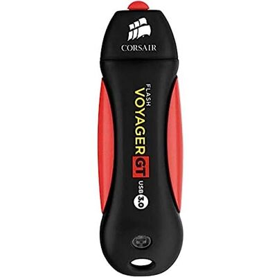 Corsair Flash Voyager GT Unidad USB 3.0 de 1 TB (Alto Rendimiento con USB 3.0 o USB 2.0, Carcasa Duradera de Goma, Resistente al Agua, Anti-Golpes), Negro/Rojo Corsair Flash Voyager GT Unidad USB 3.0 de 1 TB (Alto Rendimiento con USB 3.0 o USB 2.0, Carcasa Duradera de Goma, Resistente al Agua, Anti-Golpes), Negro/Rojo