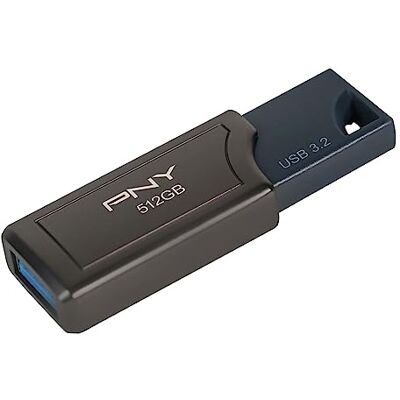 PNY Unidad Flash 512GB Pro Elite V2 USB 3.2 Gen 2, Velocidad de Lectura de hasta 600 MB/s PNY Unidad Flash 512GB Pro Elite V2 USB 3.2 Gen 2, Velocidad de Lectura de hasta 600 MB/s