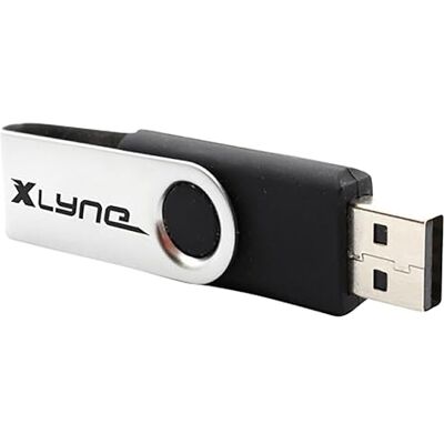Xlyne SWG Memoria USB de 8 GB (USB2.0, Plug & Play, Swing), Color Negro Xlyne SWG Memoria USB de 8 GB (USB2.0, Plug & Play, Swing), Color Negro