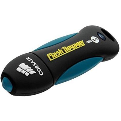 Corsair Flash Voyager High Speed Unidad de Memoria Flash USB 3.0 de 64 GB (Resistente al Agua) (CMFVY3A-64GB) Corsair Flash Voyager High Speed Unidad de Memoria Flash USB 3.0 de 64 GB (Resistente al Agua) (CMFVY3A-64GB)