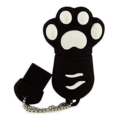 OEM Ulticool Pata de Gato 8 GB Cat Paw Memoria Almacenamiento de Datos – USB Flash Pen Drive Memory Stick Blanco y Negro OEM Ulticool Pata de Gato 8 GB Cat Paw Memoria Almacenamiento de Datos – USB Flash Pen Drive Memory Stick Blanco y Negro
