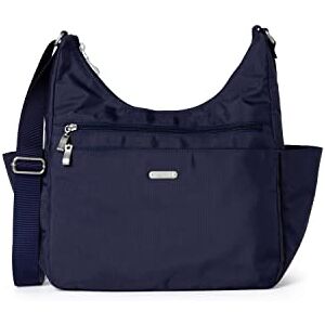 Baggallini , Bandolera Hobo esencial para Mujer, Azul marino, Talla única Baggallini , Bandolera Hobo esencial para Mujer, Azul marino, Talla única