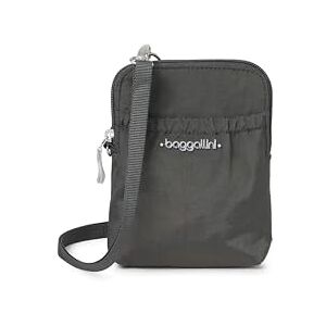 Baggallini Bryant Pouch Bolso Cruzado pequeño y Ligero para Mujer, para teléfono, con Correa Cruzada, Carbón Vegetal, Talla única Baggallini Bryant Pouch Bolso Cruzado pequeño y Ligero para Mujer, para teléfono, con Correa Cruzada, Carbón Vegetal, Talla única