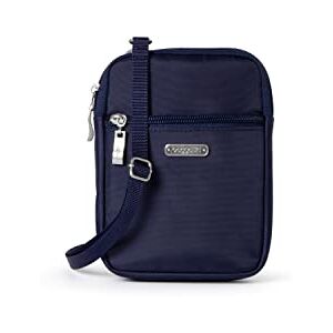 Baggallini Bolso bandolera para mujer Essential Mini bolsillo para mujer integrado RFID Tarjetero pequeño Crossbody monedero con correa de hombro intercambiable, Cadet Navy Baggallini Bolso bandolera para mujer Essential Mini bolsillo para mujer integrado RFID Tarjetero pequeño Crossbody monedero con correa de hombro intercambiable, Cadet Navy