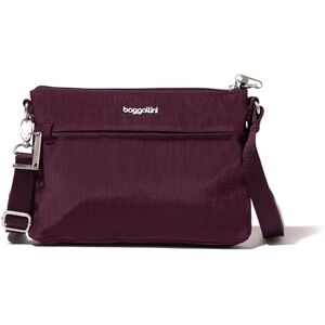 Baggallini Securtex Bolso bandolera antirrobo, mulberry, Talla única Baggallini Securtex Bolso bandolera antirrobo, mulberry, Talla única