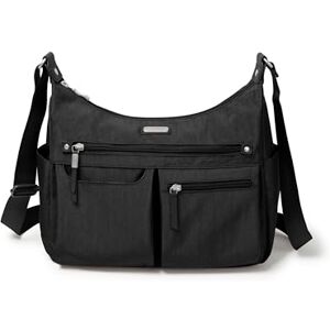 Baggallini Anywhere Crossbody Bags, Hobo Grande en Cualquier Lugar para Mujer, Negro, One Size Baggallini Anywhere Crossbody Bags, Hobo Grande en Cualquier Lugar para Mujer, Negro, One Size