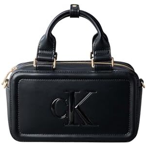 Calvin Bold CK Bauletto Crossbody Lv04f3411g, Crossover para Mujer, Black (Black), One Size Calvin Bold CK Bauletto Crossbody Lv04f3411g, Crossover para Mujer, Black (Black), One Size