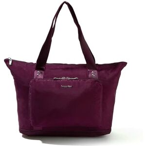 Baggallini Bolso plegable extensible Carryall para mujer, mulberry, Talla única Baggallini Bolso plegable extensible Carryall para mujer, mulberry, Talla única