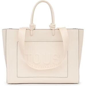 TOUS Shopper Grande Amaya Beige, Para Mujer, Medidas 30 x 40 x 17 cm, Colección La Rue New TOUS Shopper Grande Amaya Beige, Para Mujer, Medidas 30 x 40 x 17 cm, Colección La Rue New