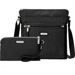 Baggallini Go Bagg with RFID Phone Wristlet, Bolsos de Mano Mujeres, Negro, Einheitsgröße Baggallini Go Bagg with RFID Phone Wristlet, Bolsos de Mano Mujeres, Negro, Einheitsgröße