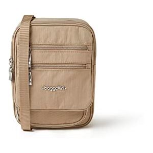 Baggallini Bandolera RFID Journey para mujer, playa, Talla única, Bolsa de viaje cruzada Journey Baggallini Bandolera RFID Journey para mujer, playa, Talla única, Bolsa de viaje cruzada Journey