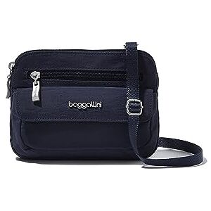 Baggallini Moderno en todas partes Mini, Azul marino (French Navy), Talla única Baggallini Moderno en todas partes Mini, Azul marino (French Navy), Talla única