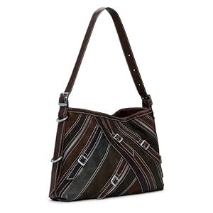 Desigual bolso de hombro Fibonacci Buxton Shoulder Bag Dark Camel marrón Desigual bolso de hombro Fibonacci Buxton Shoulder Bag Dark Camel marrón