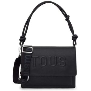TOUS Bandolera Mediana Audree Negro, Para Mujer, Medidas 18 x 25 x 12,5 cm, Colección La Rue New TOUS Bandolera Mediana Audree Negro, Para Mujer, Medidas 18 x 25 x 12,5 cm, Colección La Rue New