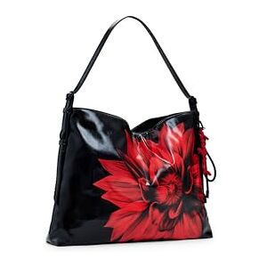 Desigual bolso de hombro Buxton Flowerina Shoulder Bag Black negro Desigual bolso de hombro Buxton Flowerina Shoulder Bag Black negro