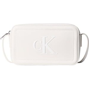 Calvin Bold Ck Lv04F3220G Bolsa para cámara de mujer, color blanco, talla única Calvin Bold Ck Lv04F3220G Bolsa para cámara de mujer, color blanco, talla única