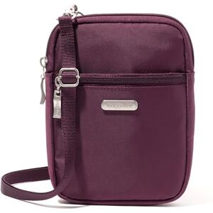 Baggallini Minibolso cruzado para los básicos de la mujer, mulberry Baggallini Minibolso cruzado para los básicos de la mujer, mulberry