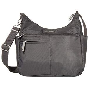Baggallini Securtex® Bolso bandolera antirrobo Memento, Carbón, Talla única Baggallini Securtex® Bolso bandolera antirrobo Memento, Carbón, Talla única
