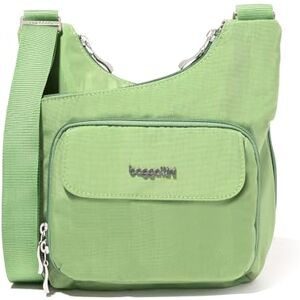 Baggallini Bolso cruzado cruzado de viaje, bolso cruzado para mujer, bolso de viaje ligero y resistente al agua, Verde (Moss) Baggallini Bolso cruzado cruzado de viaje, bolso cruzado para mujer, bolso de viaje ligero y resistente al agua, Verde (Moss)