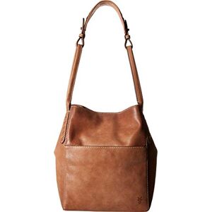FRYE Bolsa de cuero con cremallera y leng eta, Marr n (Bronceado), Talla nica FRYE Bolsa de cuero con cremallera y leng eta, Marr n (Bronceado), Talla nica