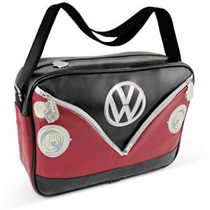 BRISA VW Collection Volkswagen Bolsa de hombro de viaje y ocio T1 Camper Bus (Bus Front/Negro) BRISA VW Collection Volkswagen Bolsa de hombro de viaje y ocio T1 Camper Bus (Bus Front/Negro)