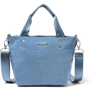 Baggallini Mini bolso de mano, azul claro, Talla única Baggallini Mini bolso de mano, azul claro, Talla única