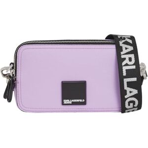 KARL LAGERFELD JEANS , Mujeres, Bolsa Para Cámara Con Logotipo En Forma De Caja, Morado, One size KARL LAGERFELD JEANS , Mujeres, Bolsa Para Cámara Con Logotipo En Forma De Caja, Morado, One size