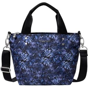 Baggallini Minibolsa, Mini Bolsa de Transporte para Mujer, Pétalo de índigo, Einheitsgröße Baggallini Minibolsa, Mini Bolsa de Transporte para Mujer, Pétalo de índigo, Einheitsgröße