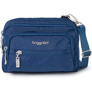 Baggallini Triple Cremallera Bolso Bandolera Bolsa de viaje Baggallini Triple Cremallera Bolso Bandolera Bolsa de viaje