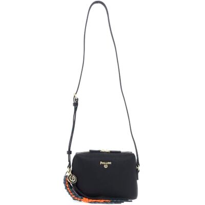 Pollini Borsa A Tracolla In Pelle Martellata Bag Mujer Pollini Borsa A Tracolla In Pelle Martellata Bag Mujer