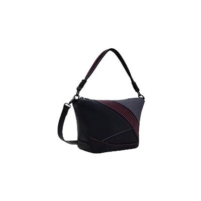 Desigual Bolso efecto piel contrastes S Desigual Bolso efecto piel contrastes S