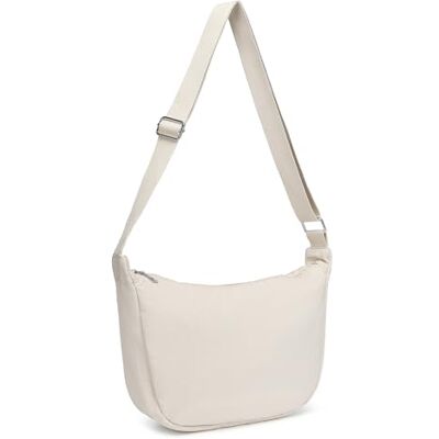 Miss Lulu Bolso Bandolera Mujer Nylon Media Luna Impermeable,Bolsa Crossbody Riñonera y Bolsa de Hombro Unisex,Ideal para Viaje Compras Salidas Diarias y Actividades Al Aire Libre Miss Lulu Bolso Bandolera Mujer Nylon Media Luna Impermeable,Bolsa Crossbody Riñonera y Bolsa de Hombro Unisex,Ideal para Viaje Compras Salidas Diarias y Actividades Al Aire Libre