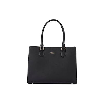 Carlheim Annabelle Genuine Leather Tote Bag (Black) Carlheim Annabelle Genuine Leather Tote Bag (Black)