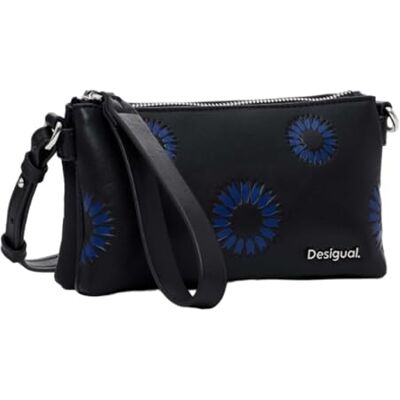 Desigual bolso bandolera bolso de mano Avalon Baby Crossbody Bag Black negro Desigual bolso bandolera bolso de mano Avalon Baby Crossbody Bag Black negro