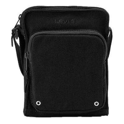 Levi's Men's Small Ns Zip Crossbody Bag, One Size, Black normal, 1.5L Levi's Men's Small Ns Zip Crossbody Bag, One Size, Black normal, 1.5L