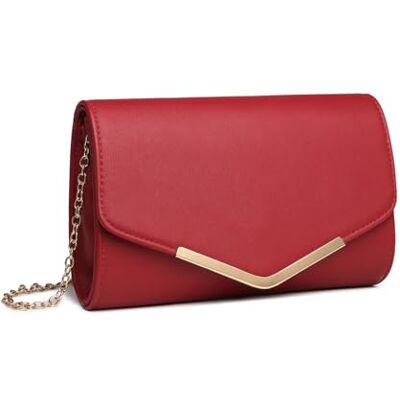 Miss Lulu Bolso Mujer Bandolera Pequeño, Clutch para Fiesta Ideal para Fiestas y Movilidad Diaria Con Espacio Especial para Teléfono Duradero y Estiloso Miss Lulu Bolso Mujer Bandolera Pequeño, Clutch para Fiesta Ideal para Fiestas y Movilidad Diaria Con Espacio Especial para Teléfono Duradero y Estiloso