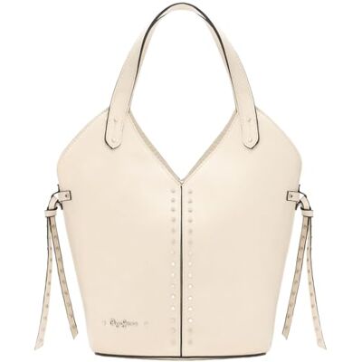 Pepe Jeans CANDICE JAM Bolso para mujer, color beige (blanco vela), talla única Pepe Jeans CANDICE JAM Bolso para mujer, color beige (blanco vela), talla única