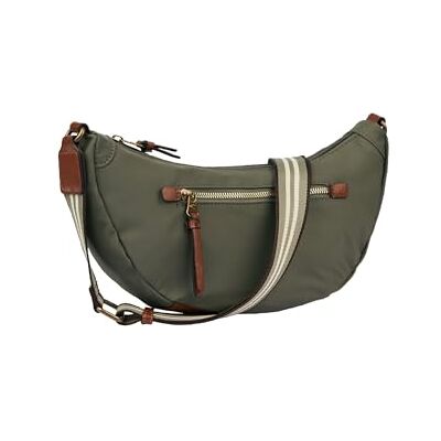 camel active Bolso de bandolera Bari para mujer, tamaño pequeño, color verde camel active Bolso de bandolera Bari para mujer, tamaño pequeño, color verde