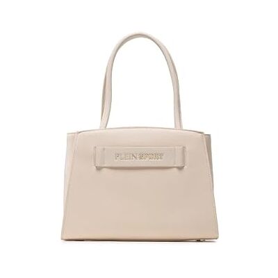 PLEIN SPORT Medium Tote Blake, Handbag Unisex Adulto, Off White PLEIN SPORT Medium Tote Blake, Handbag Unisex Adulto, Off White
