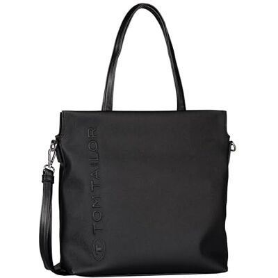 TOM TAILOR Bolso bandolera con cremallera para mujer, color rosa, Negro, Casual TOM TAILOR Bolso bandolera con cremallera para mujer, color rosa, Negro, Casual