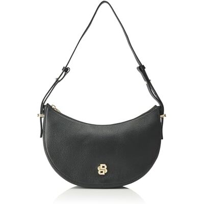 Boss B Icon Halfmoon S Crossbody Bag para mujer, Negro, talla única Boss B Icon Halfmoon S Crossbody Bag para mujer, Negro, talla única