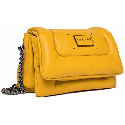 Replay Fw3336, Bolso Bandolera Mujeres, 160 Dk Yellow, Einheitsgröße Replay Fw3336, Bolso Bandolera Mujeres, 160 Dk Yellow, Einheitsgröße
