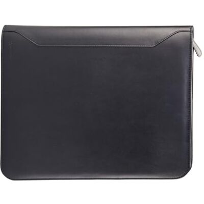 Monolith Maletin Porta Documentos , Color Negro Portadocumentos con aspecto de piel, con calculadora y bloc para documentos y notas Monolith Maletin Porta Documentos , Color Negro Portadocumentos con aspecto de piel, con calculadora y bloc para documentos y notas