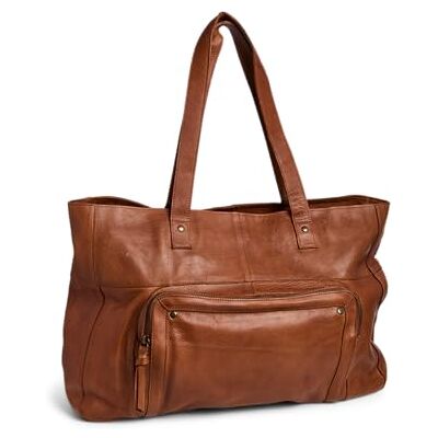 PIECES Pcribs Bolsa de viaje de piel PIECES Pcribs Bolsa de viaje de piel