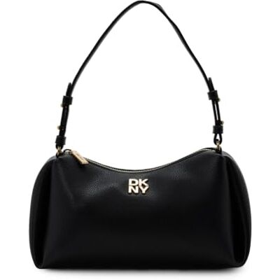 DKNY Remy Shoulder Bag, Bolsa de Hombro Mujer, Negro/Dorado, One Size DKNY Remy Shoulder Bag, Bolsa de Hombro Mujer, Negro/Dorado, One Size