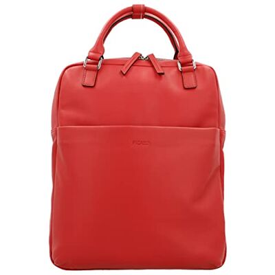 Picard Timeless Bolso de hombro para mujer de piel auténtica, con cierre magnético, para el día a día, rojo, 8x34x26 cm, Clásico Picard Timeless Bolso de hombro para mujer de piel auténtica, con cierre magnético, para el día a día, rojo, 8x34x26 cm, Clásico