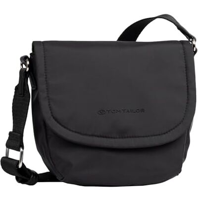 TOM TAILOR Sansa, Bolso de Hombro de Mujeres, Negro TOM TAILOR Sansa, Bolso de Hombro de Mujeres, Negro