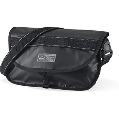 PUMA Edge Bike Messenger Bolsas de Hombro, Unisex Adulto, Negro Black, Talla única PUMA Edge Bike Messenger Bolsas de Hombro, Unisex Adulto, Negro Black, Talla única
